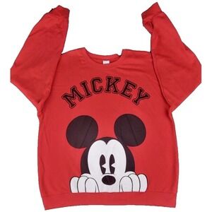 Disney‎ Sweater Mickey Mouse  Red Size XXL (19)
